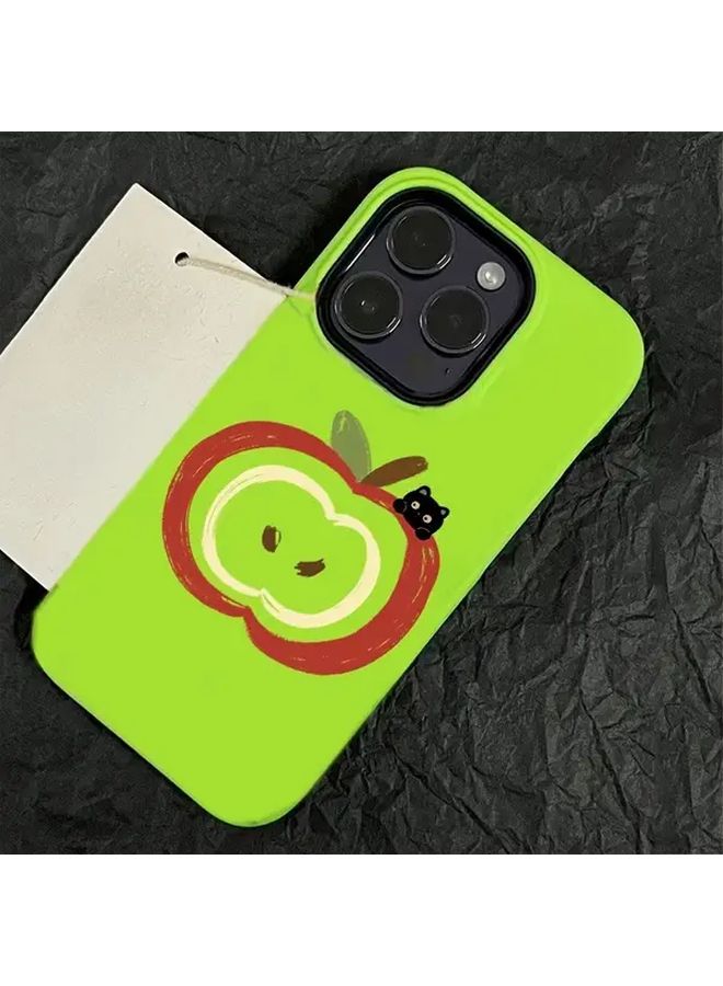 Green Jelly Glossy Anti Fall Protective Case for iPhone 11 Pro Max - Image 3